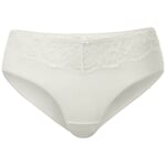 Ladies jazz pants with lace Cream