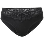 Jazzbukser til damer med blonder Sort