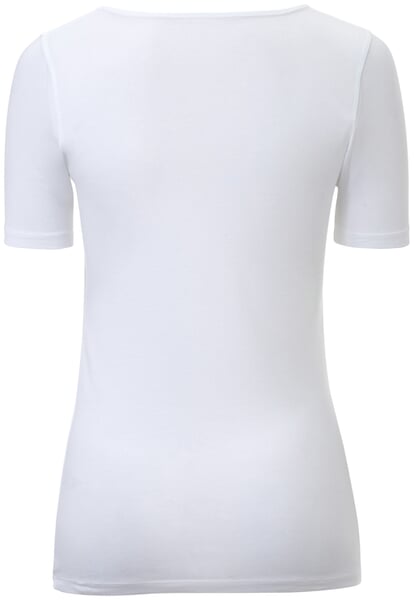 Damen-Kurzarmshirt Weiß