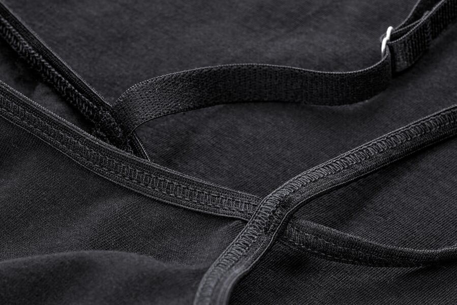 Bustier de mujer Negro, Detailsicht
