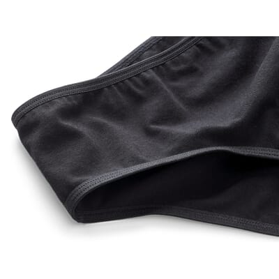 Ladies period panties medium protection, Black