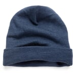Gorro infantil de lana merina y seda Azul