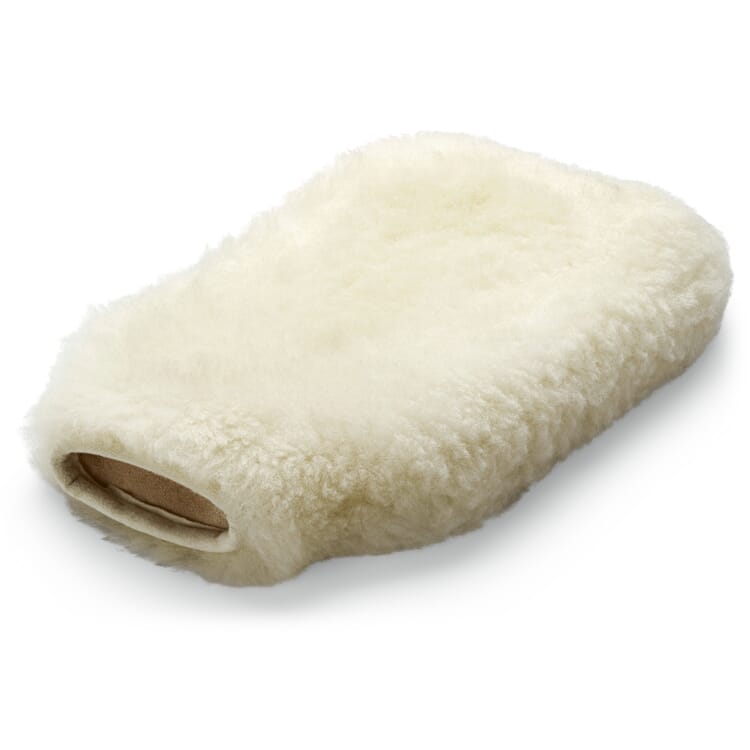 warmwaterkruikhoes lamsvel, Klein