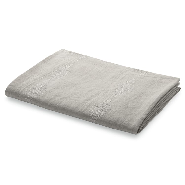 Tischdecke Leinen Blätterranke, Natur