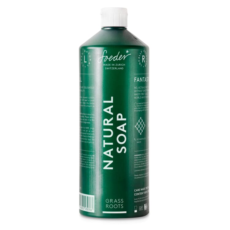 Nachfüller zu Naturseife Soeder, Teebaum-Bergamotte-Vetiver