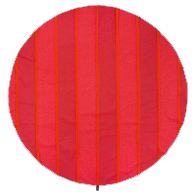 Nappe Equipe, ronde, Rouge / rouge clair