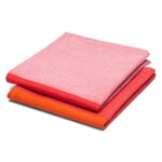 Serviette de table Equipe (2 pièces) Rouge / rouge clair