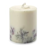 Candle with fragrance Juniper