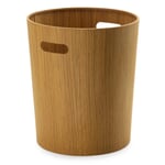 Papelera y cesto de la ropa Roble