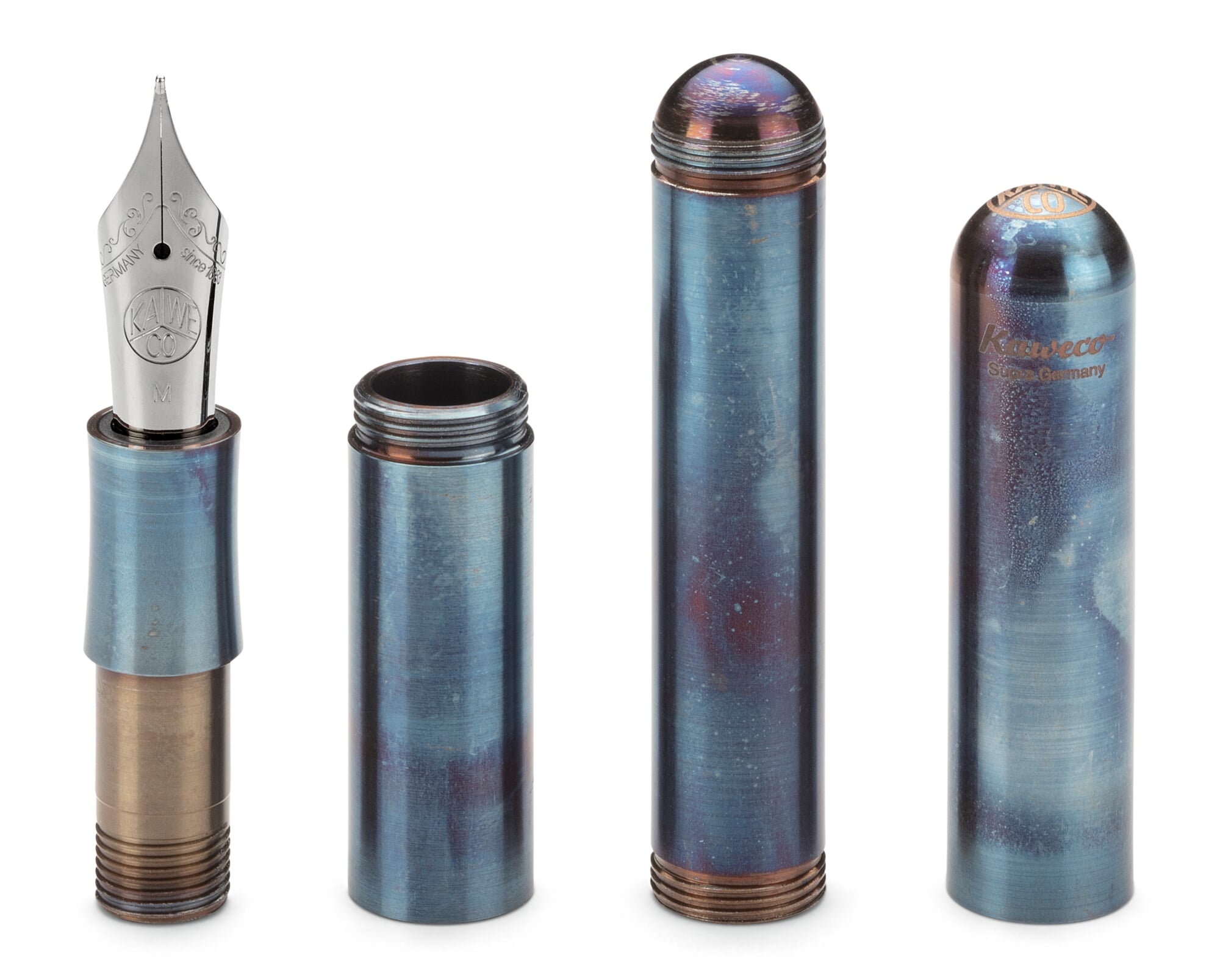 Sheaffer Intensity Füllhalter – Carbon-Korpus, Chrom-Kappe, Inkl. Tintenpatronen & Konverter, Medium Feder