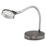 Stand magnifier with metal gooseneck