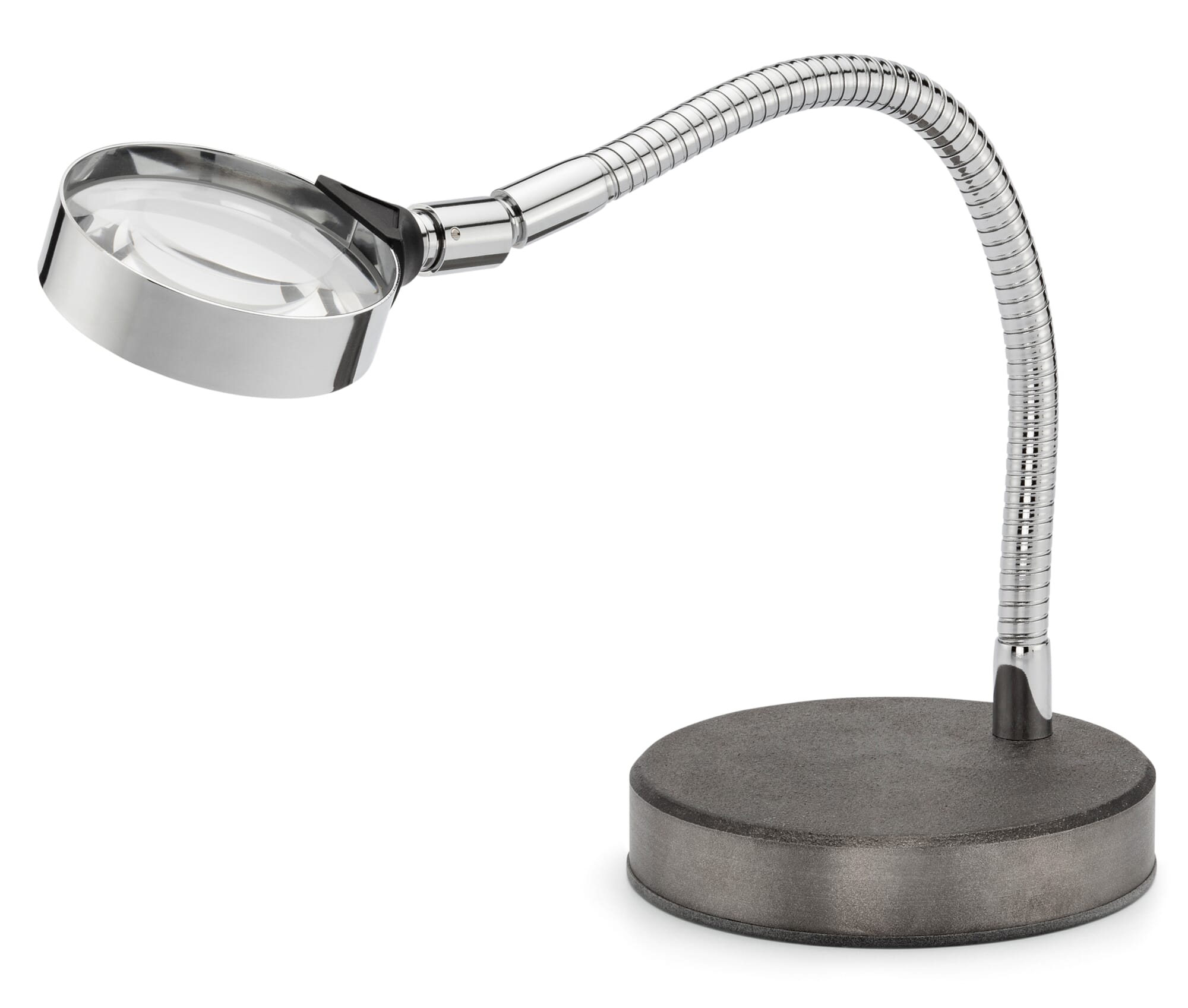 Stand magnifier with metal gooseneck