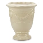 Jardinière Vase d'Anduze Blanc crème Grand