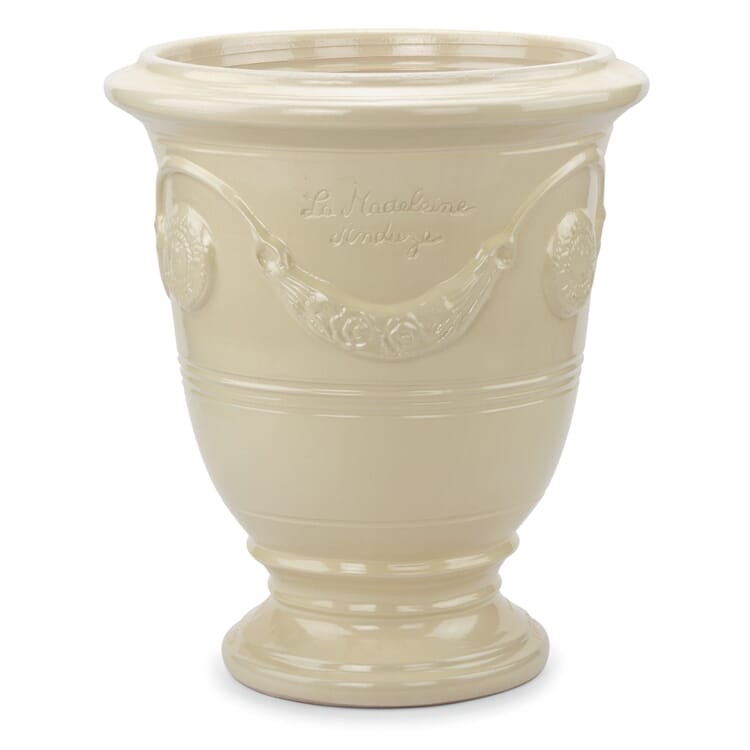 Planter Vase d'Anduze, Cream white