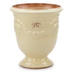 Pflanzkübel Vase d’Anduze Cremeweiß Klein