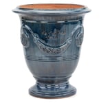 Jardinière Vase d'Anduze Bleu lavande Petit