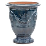Planter Vase d'Anduze Lavender blue Small