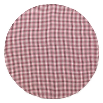 Rond tafelkleed rood-wit geruit | Manufactum