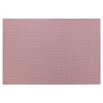 Rød- og hvidternede duge 135 × 200 cm