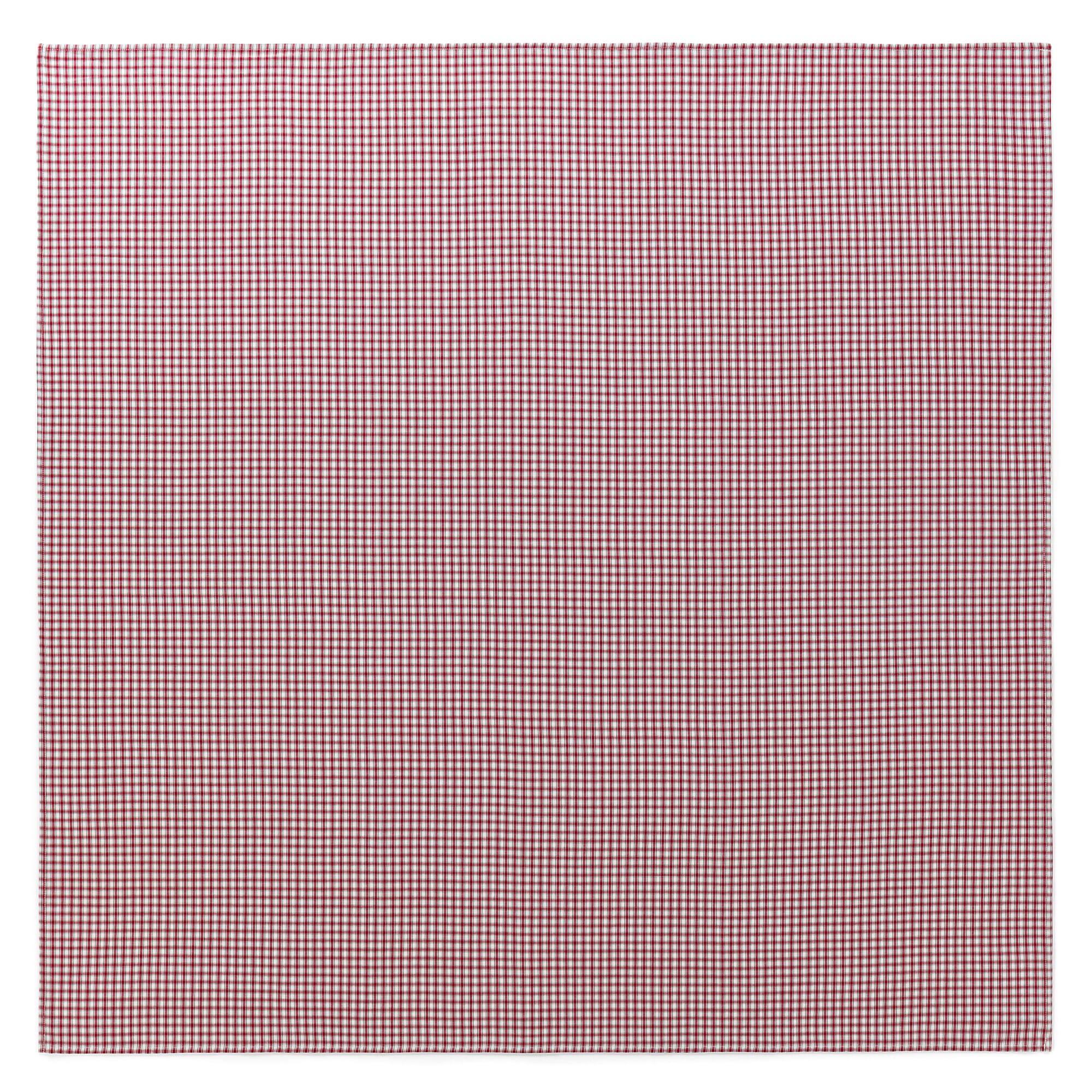 kariert, 135 135 rot-weiß Manufactum Tischdecke | cm ×