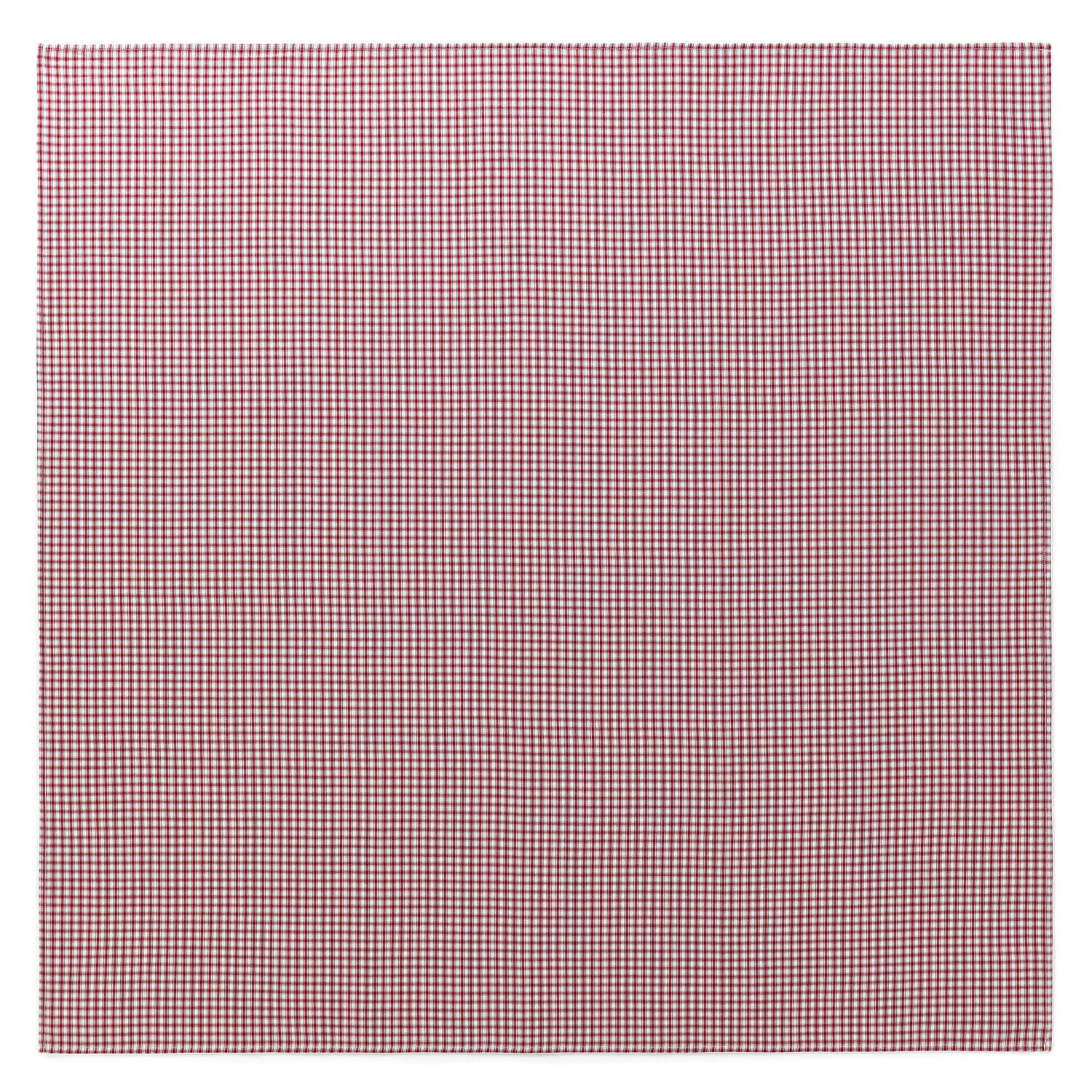Tischdecke rot-weiß kariert, 135 × 135 cm Manufactum 