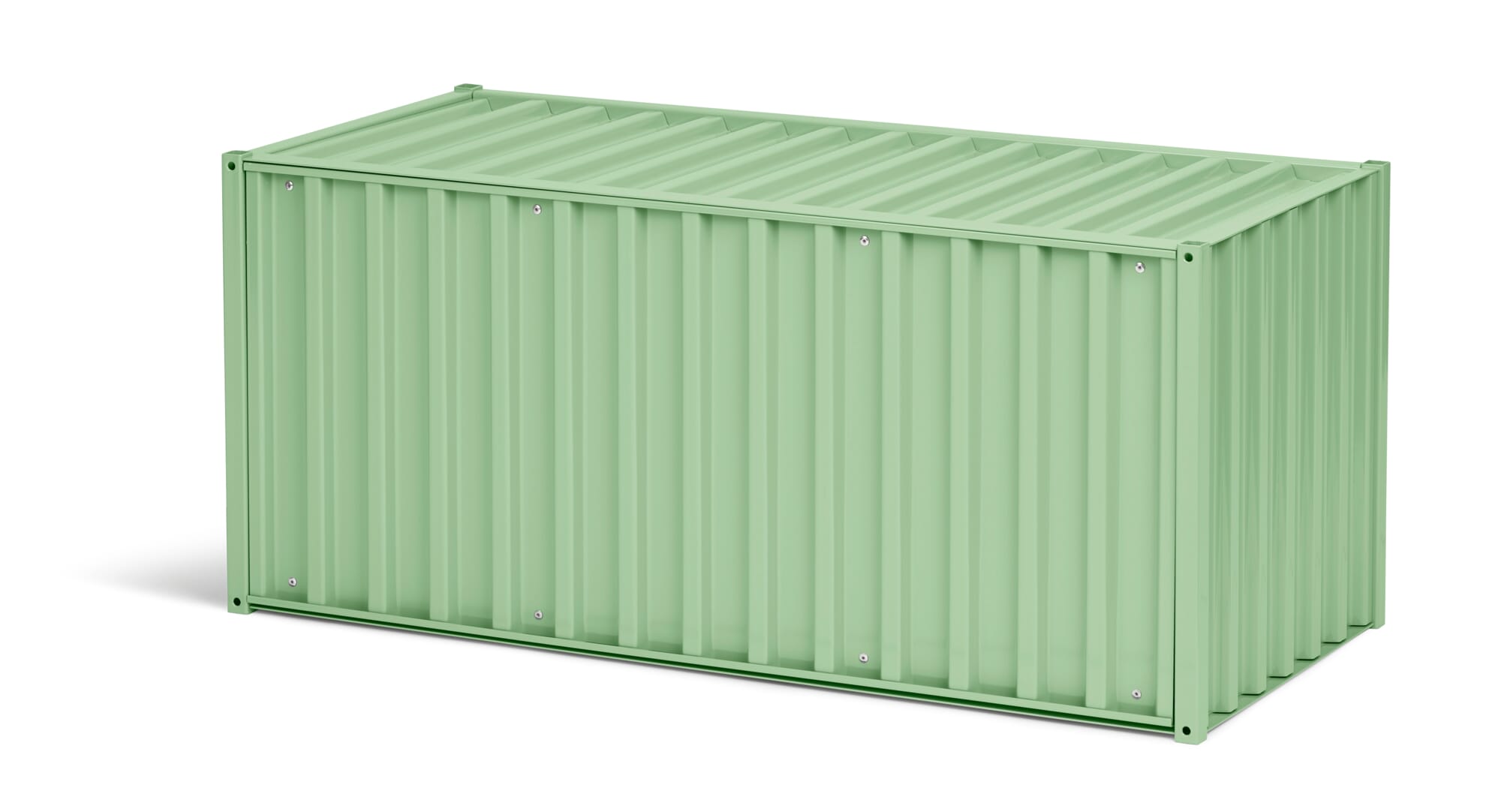Pastel Manufactum Container DS, | 6019 RAL green