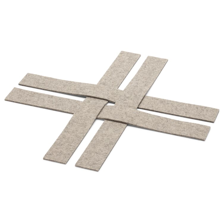 Protection de poêle en feutre