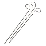 Blomsterstøtte af jerntråd