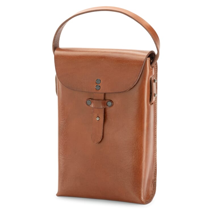 Leather Boule bag for 6 balls