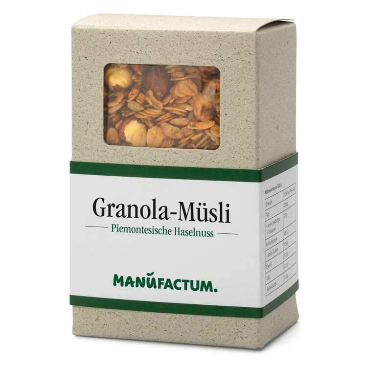 Granola Muesli Piedmont Hazelnut