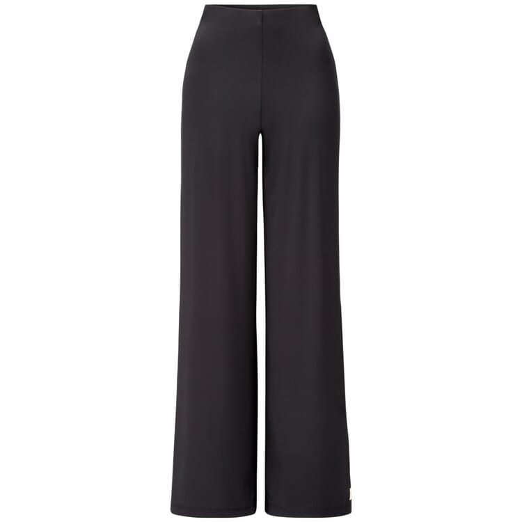 Pantalon de yoga à jambes larges, Noir