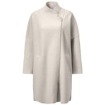 Oversize ladies coat Natural