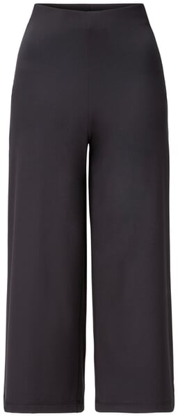 Yoga 3/4-length Pants, Wide Leg" Black