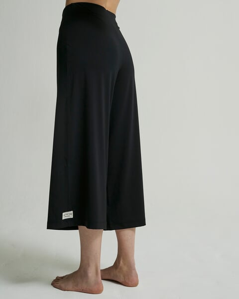 Yoga-3/4-Hose weites Bein Schwarz, Fertigungssprozess
