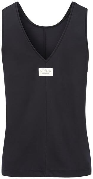 Sleeveless Yoga Top" Black
