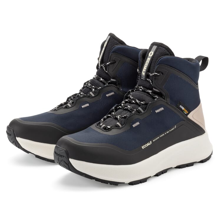 Men's lace-up boot, Dark blue