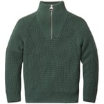 Troyen en tricot pour hommes Vert foncé