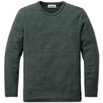 Herren-Strickpullover Baumwolle Dunkelgrün