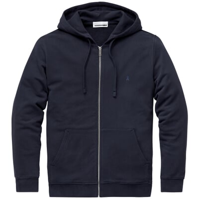 manufactum Herren-Sweatjacke Dunkelblau Limitierter Zeitrabatt