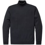 Pull à col roulé pour homme Noir