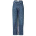 Dames Jeans Highwaist Medium blauw