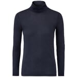 Ladies turtleneck sweater Dark blue
