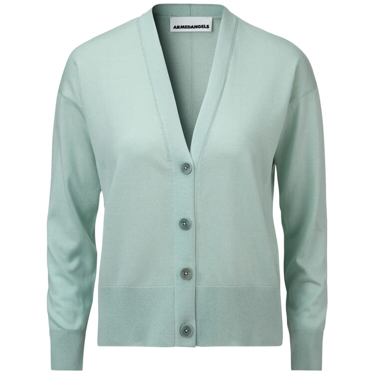 Ladies cardigan, Light green