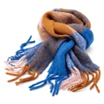 Ladies check scarf, multicolor