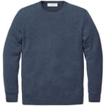 Men's round neck sweater Denimblue
