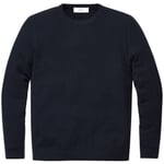 Maglione da uomo con scollo rotondo Blu scuro