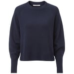 Ladies sweater cashmere Dark blue
