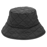 Ladies hat padded, Black