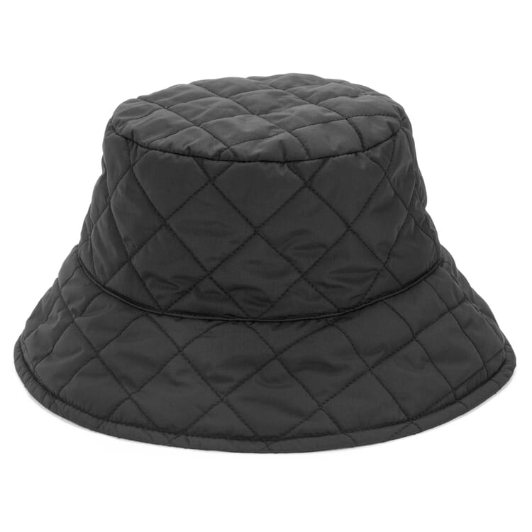 Ladies hat padded, Black