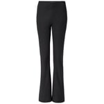 Pantaloni da donna con gamba svasata Nero